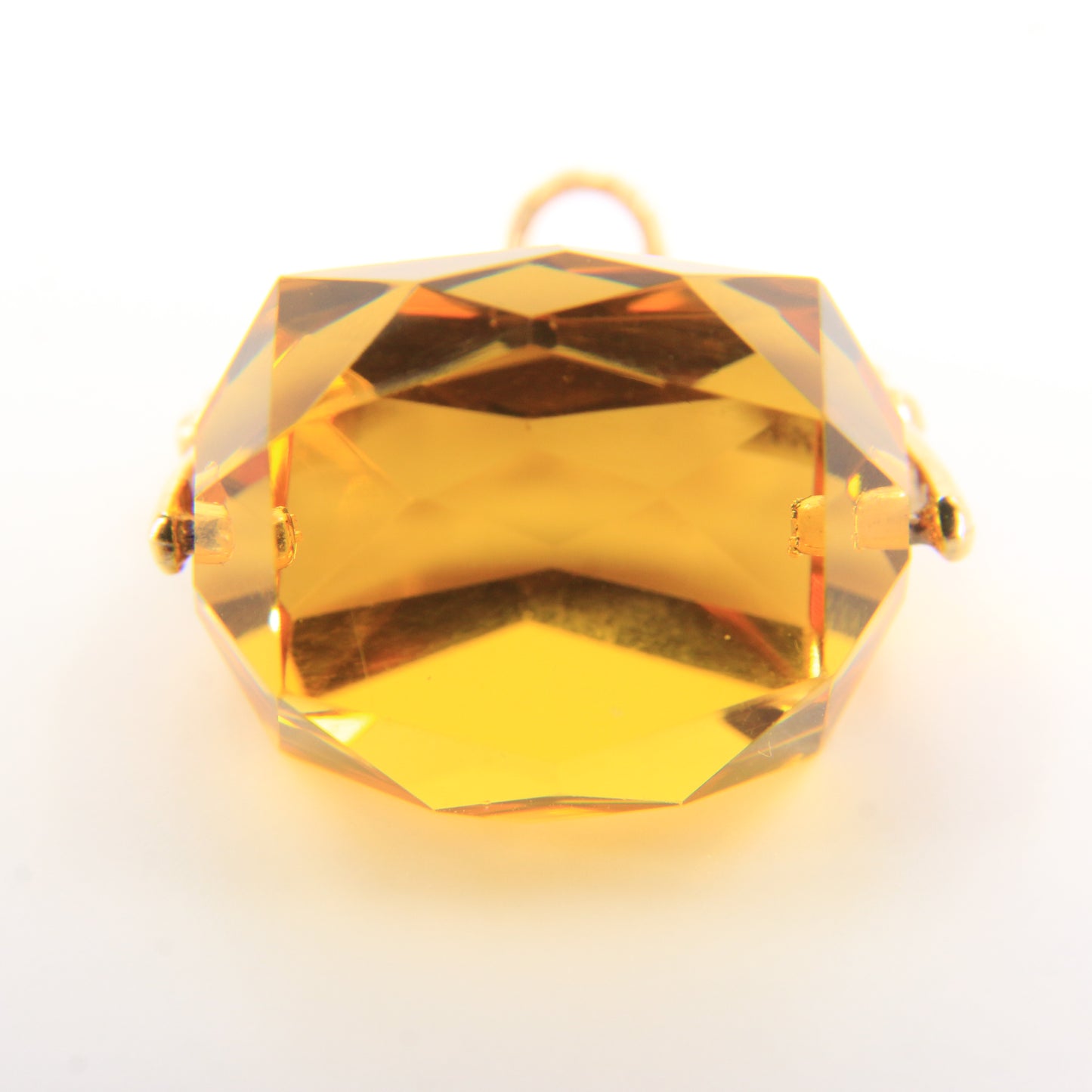 Vintage 9ct Hallmarked Gold Spinner Pendant Charm Gift