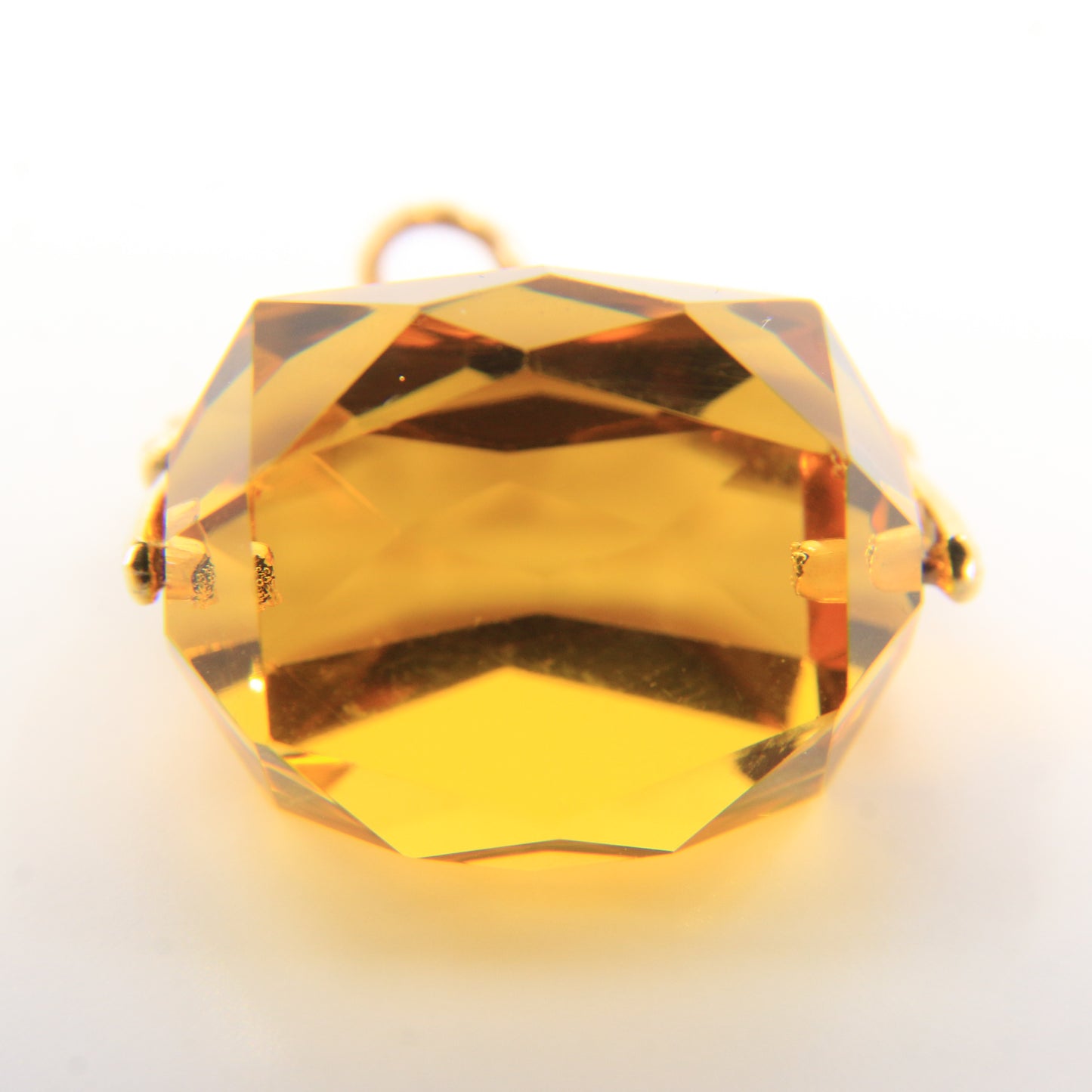 Vintage 9ct Hallmarked Gold Spinner Pendant Charm Gift