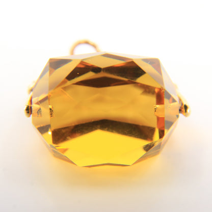 Vintage 9ct Hallmarked Gold Spinner Pendant Charm Gift