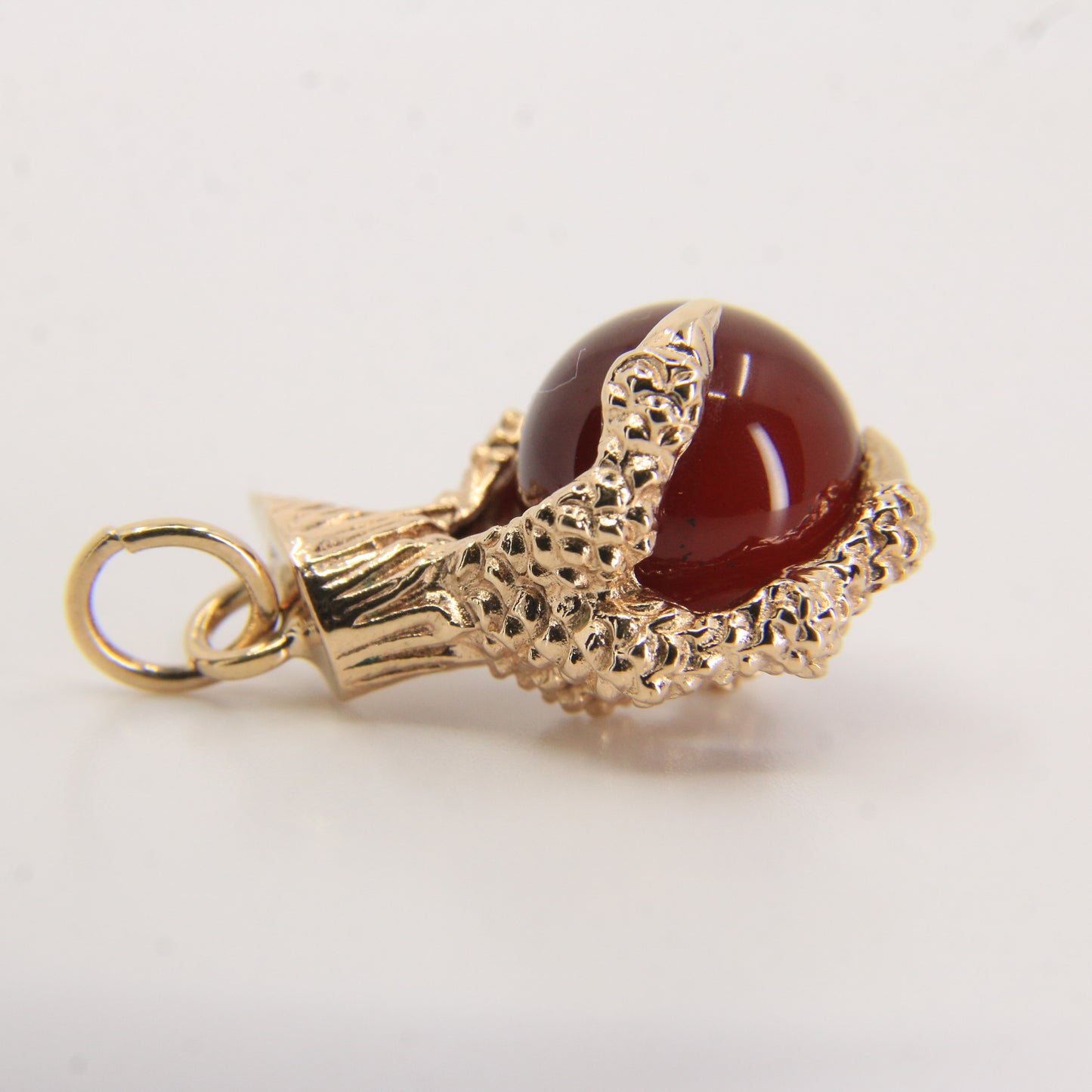 Vintage 9ct Hallmarked Gold Claw Pendant Charm Eagle Talisman Gift