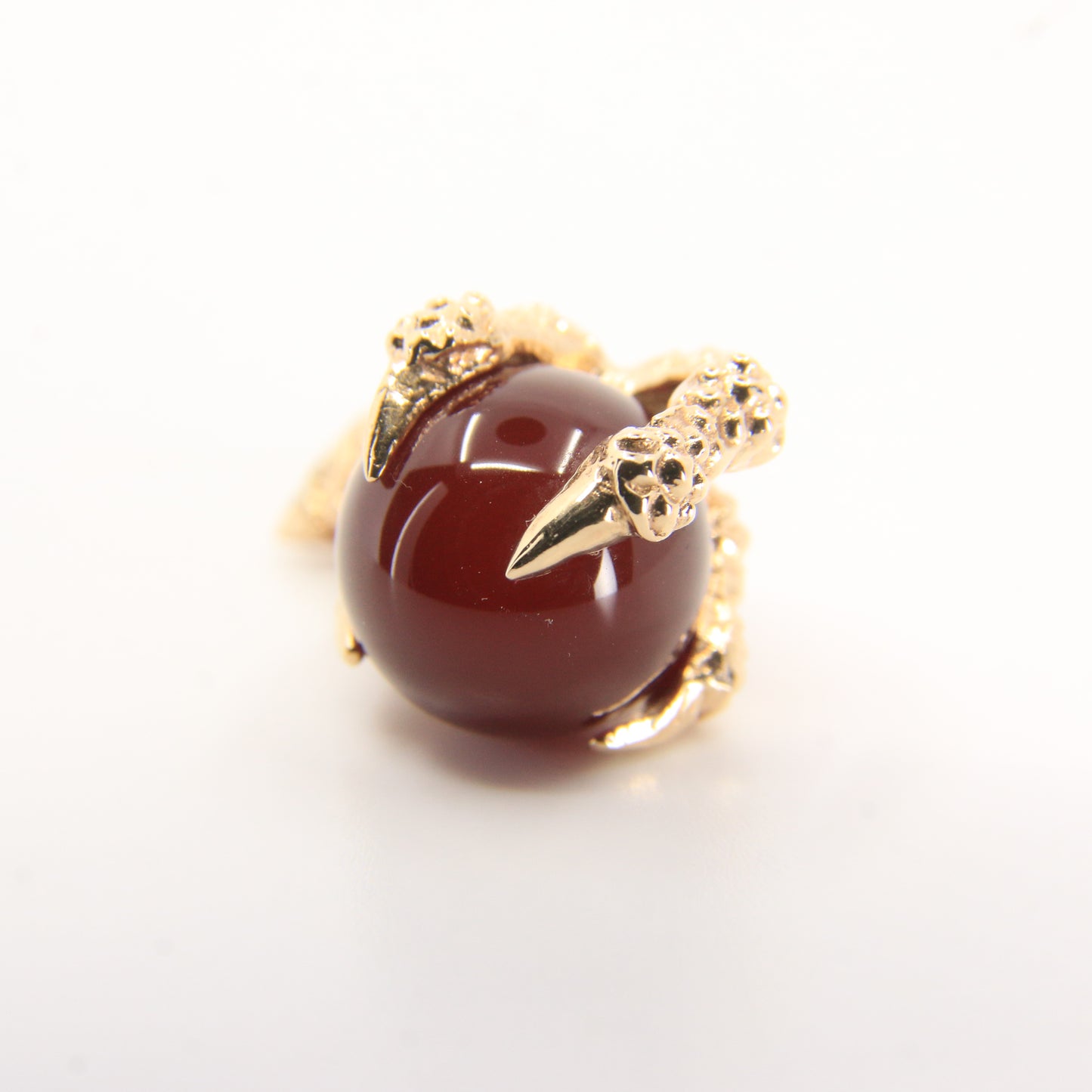 Vintage 9ct Hallmarked Gold Claw Pendant Charm Eagle Talisman Gift