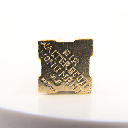 Vintage 9ct Hallmarked Gold Scott Monument Pendant Charm Edinburgh Landmark