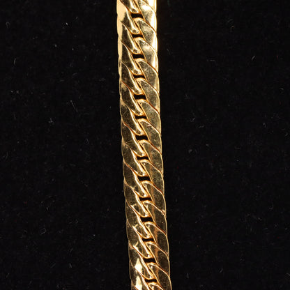 Vintage 9ct Hallmarked Yellow Gold Elephant African Wildlife 18 Inch Necklace Boxed