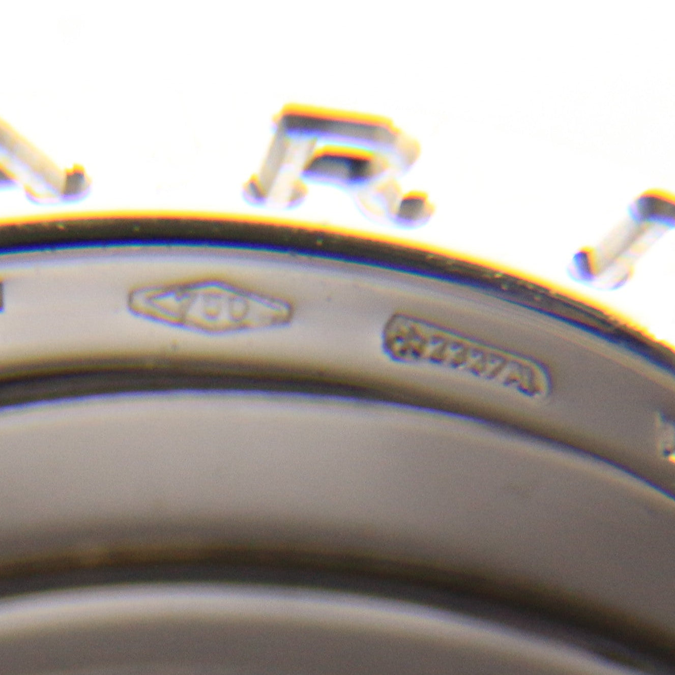 Bvlgari B Zero 1 18ct White Gold Ring UK Size J Designer Bulgari Boxed