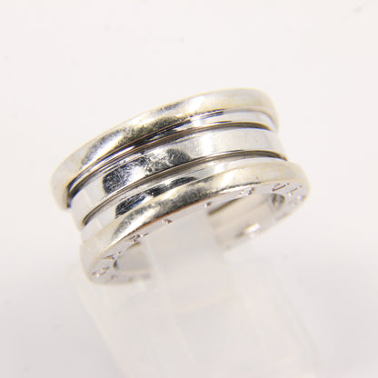 Bvlgari B Zero 1 18ct White Gold Ring UK Size J Designer Bulgari Boxed