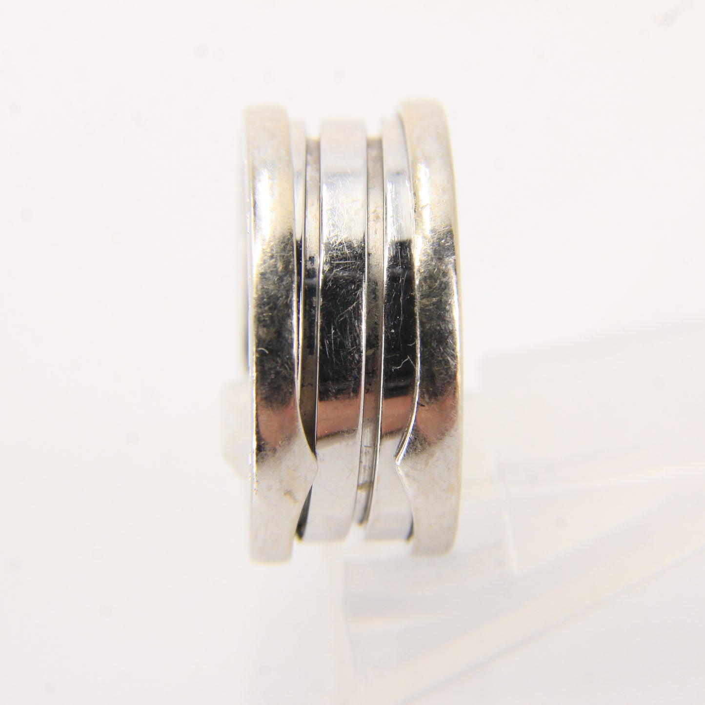 Bvlgari B Zero 1 18ct White Gold Ring UK Size J Designer Bulgari Boxed