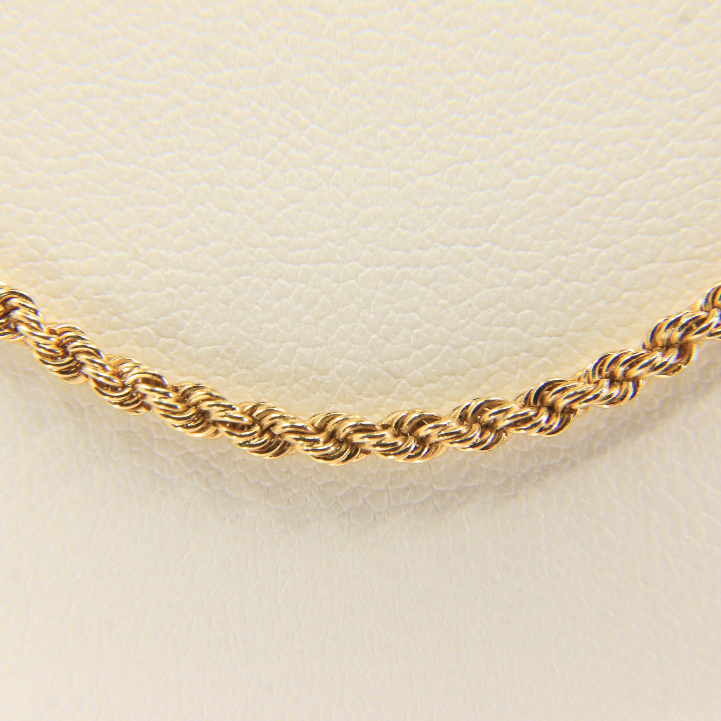 Vintage 18ct Gold Chopard Necklace 20 Inch Rope Chain Designer Yellow Gold