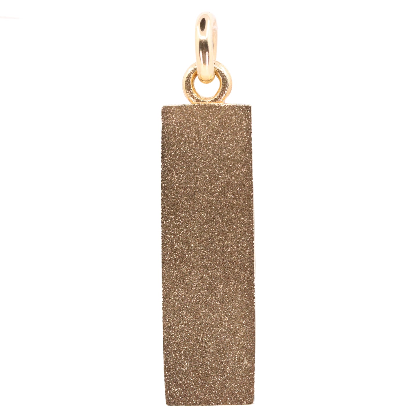 Vintage 9ct Hallmarked Yellow Gold 4g Ingot Pendant Charm Birmingham 1979 Gift