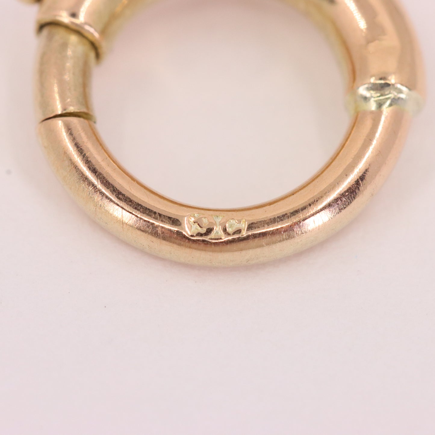 Vintage 9ct Hallmarked Yellow Gold Albert T Bar Chain 4.5 Inch Extender Pendant