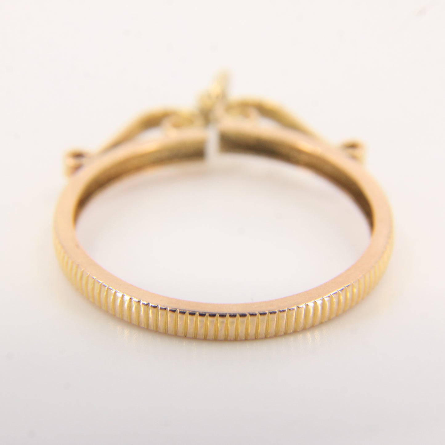 Vintage 9ct Gold Full Sovereign Holder Coin Frame Pendant Charm Gift