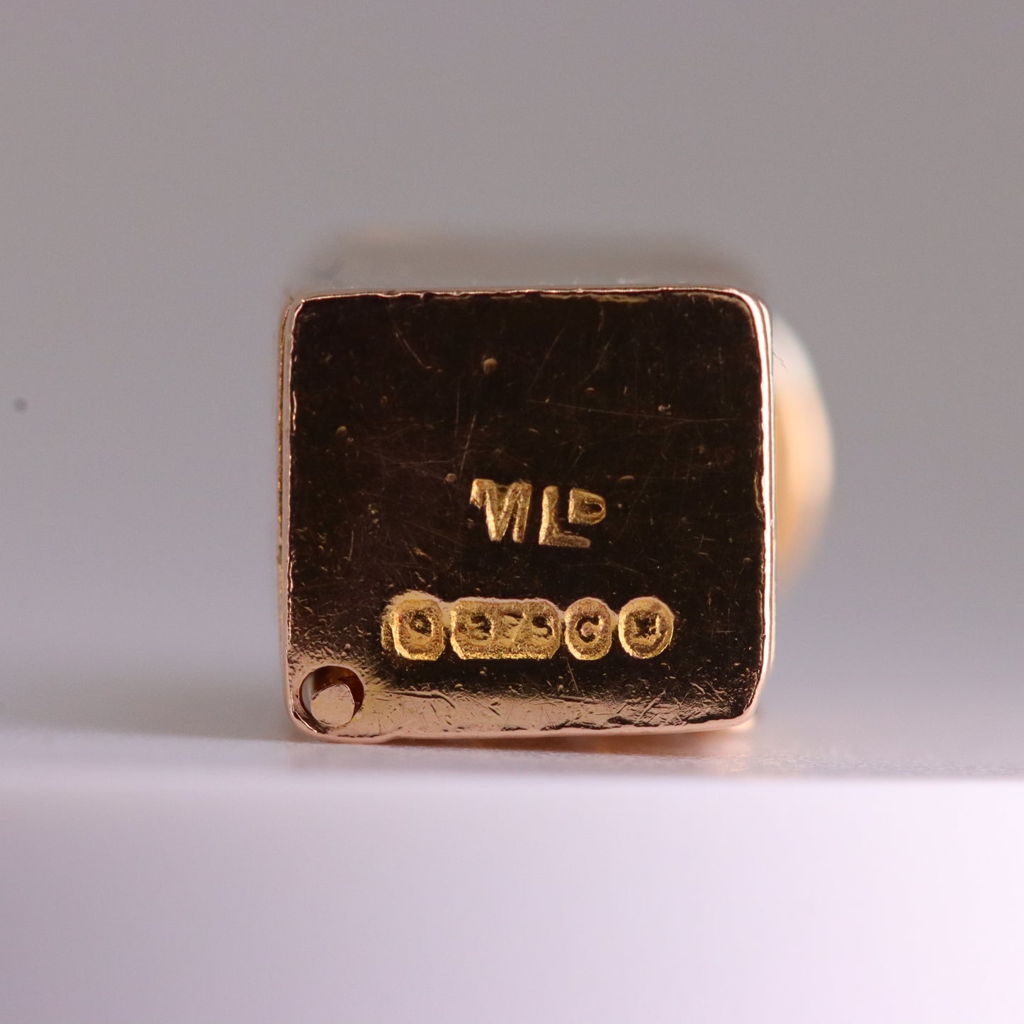 Vintage 9ct Hallmarked Gold Opening Telephone Box Charm British Travel Pendant