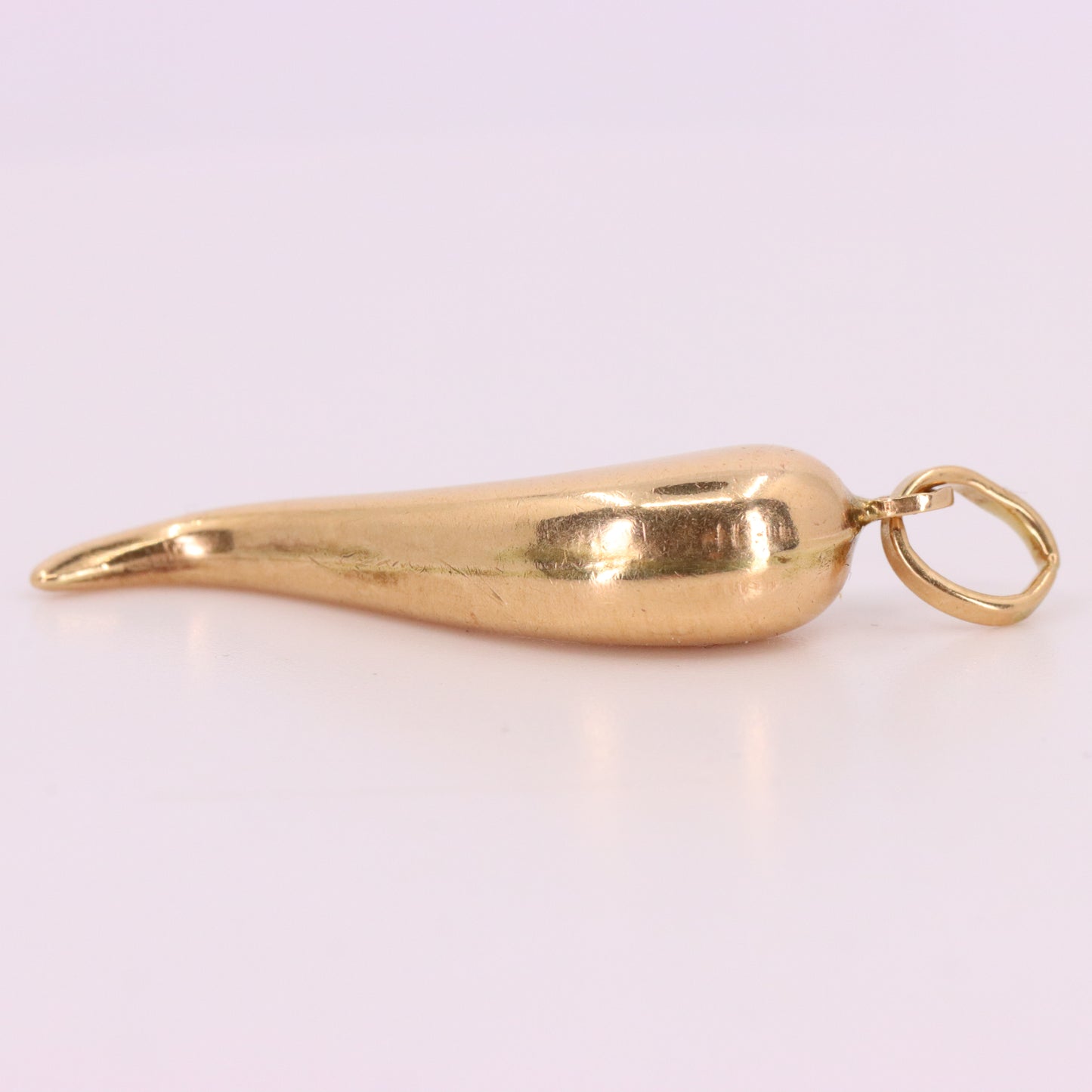 Vintage 9ct Hallmarked Gold Horn Of Plenty Pendant Lucky Talisman Charm
