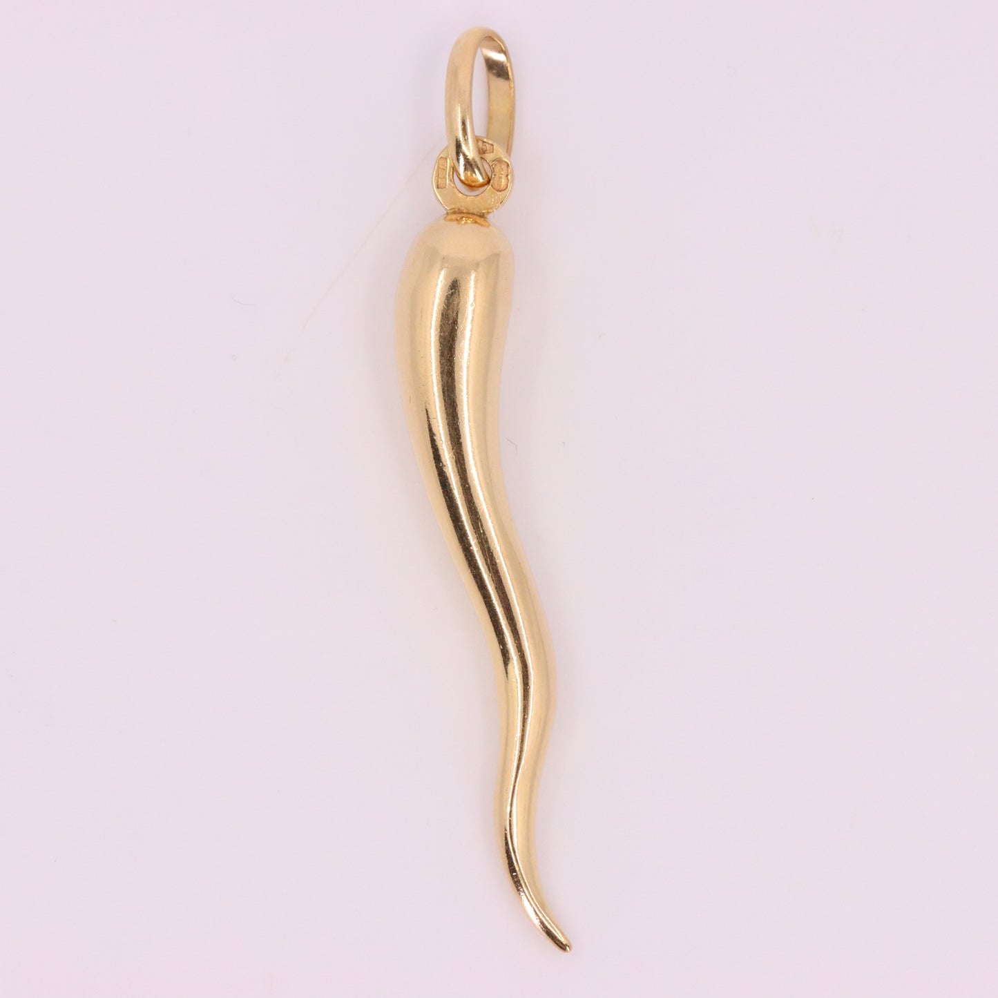 Vintage 9ct Hallmarked Gold Horn Of Plenty Lucky Talisman Pendant Charm Gift