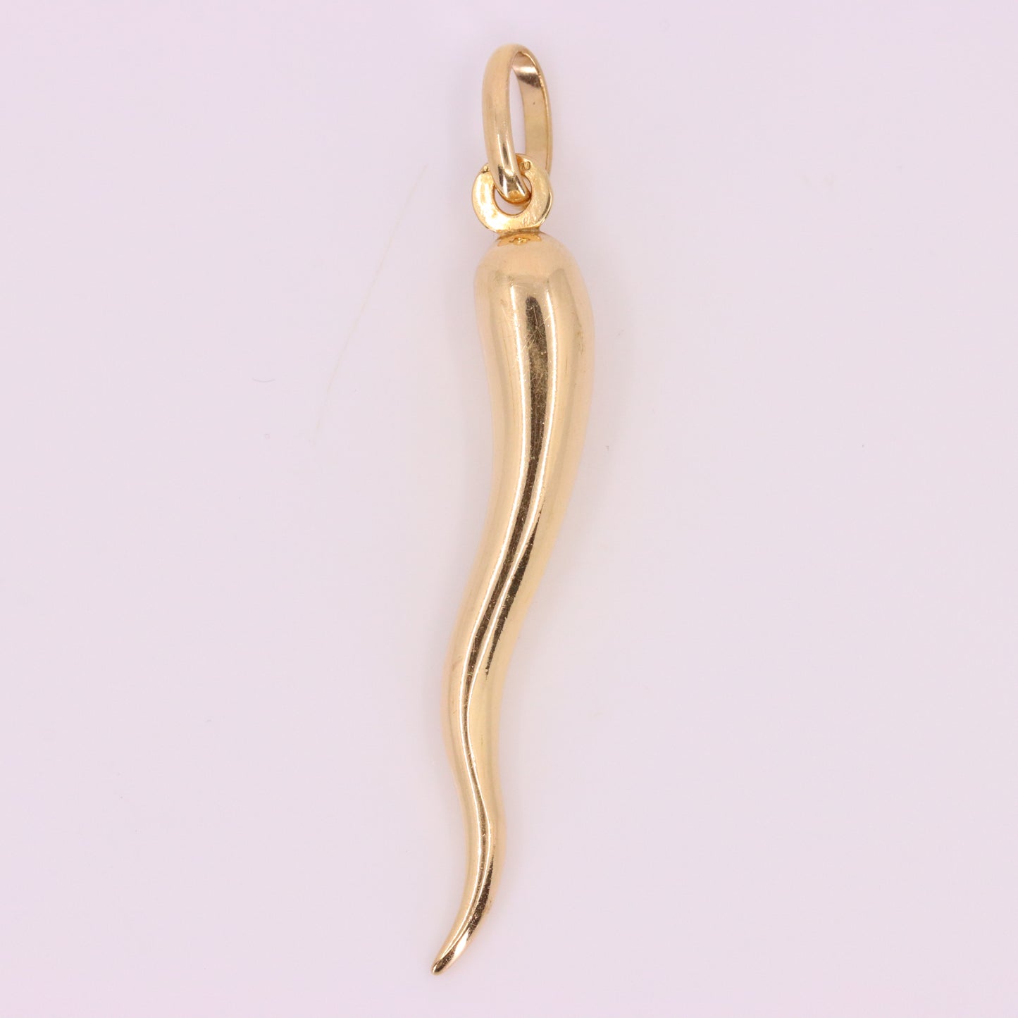 Vintage 9ct Hallmarked Gold Horn Of Plenty Lucky Talisman Pendant Charm Gift