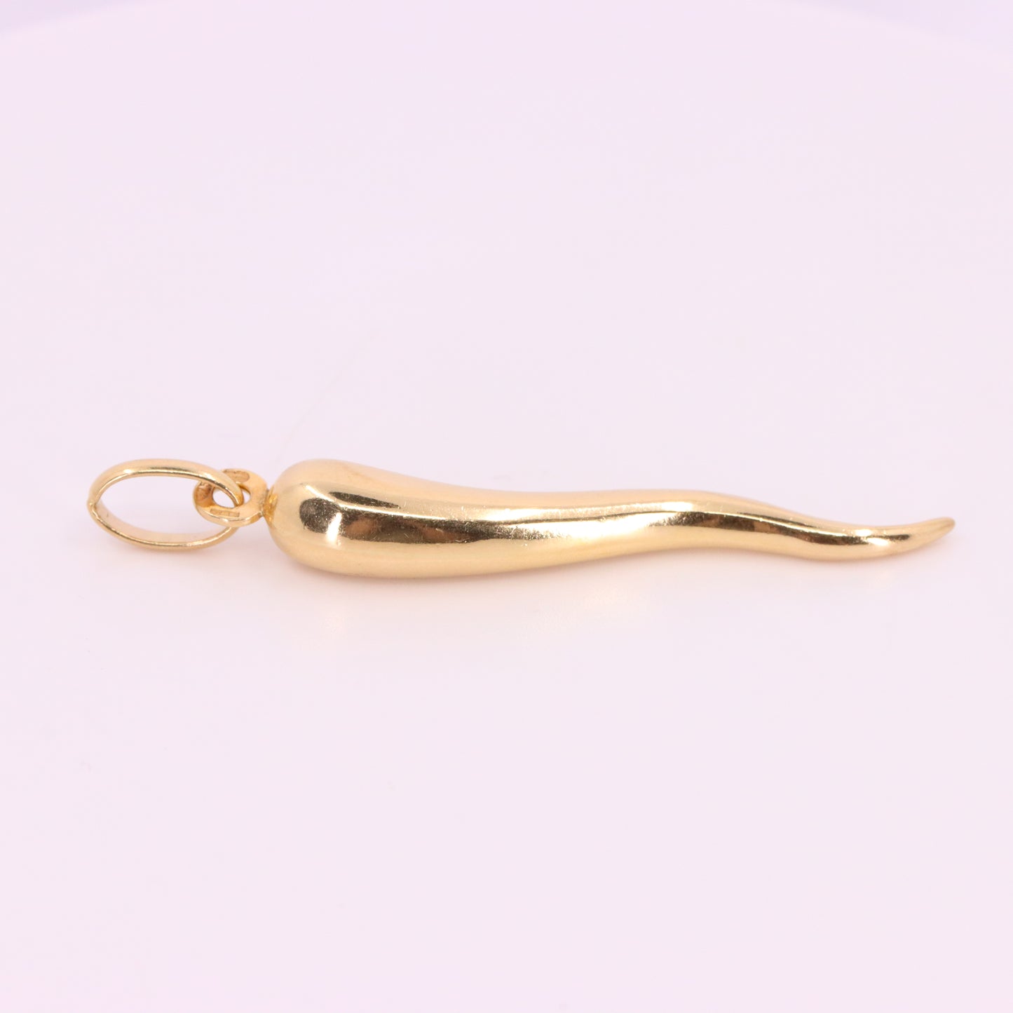 Vintage 9ct Hallmarked Gold Horn Of Plenty Lucky Talisman Pendant Charm Gift