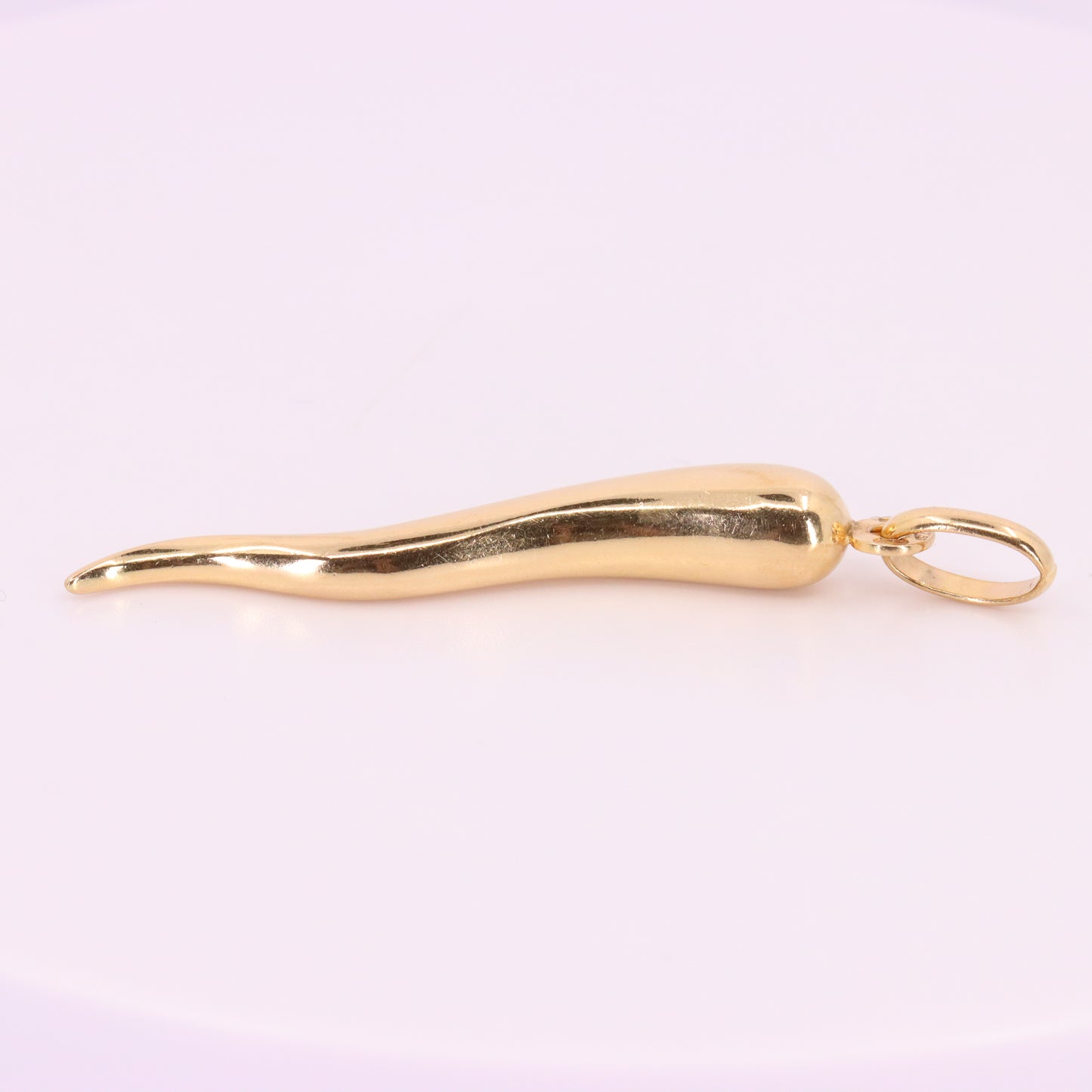 Vintage 9ct Hallmarked Gold Horn Of Plenty Lucky Talisman Pendant Charm Gift