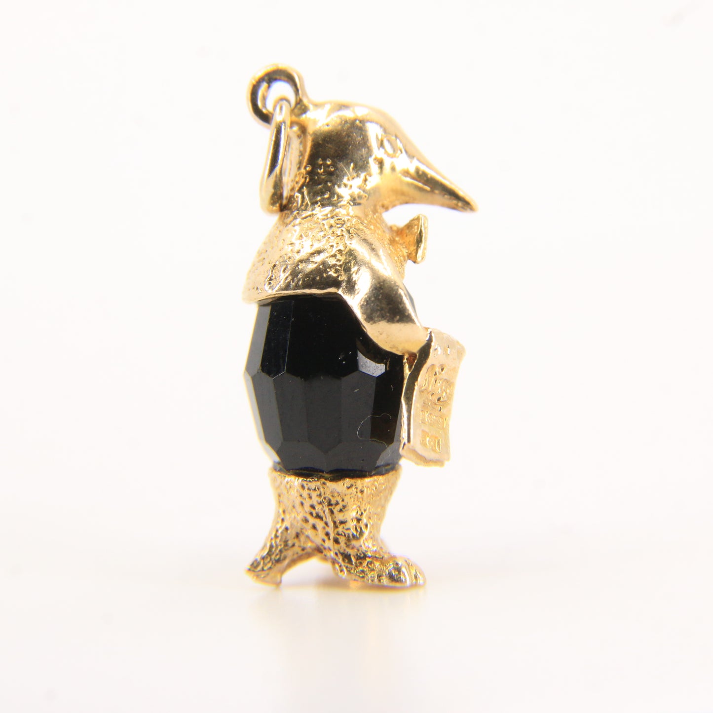Vintage 9ct Hallmarked Gold Penguin Butler Charm Pendant Animal Themed Gift