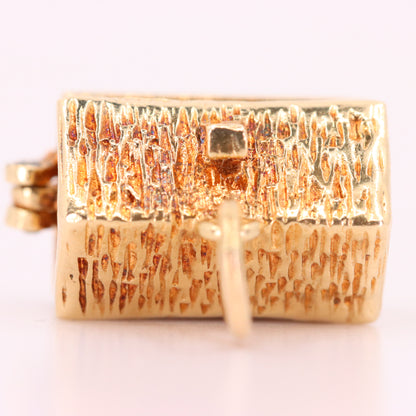 Vintage 9ct Hallmarked Gold Opening House Charm New Home Housewarming Pendant Gift