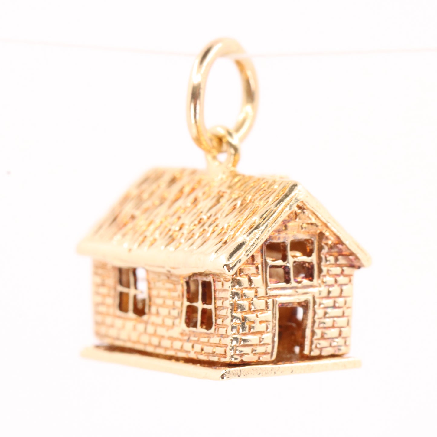 Vintage 9ct Hallmarked Gold Opening House Charm New Home Housewarming Pendant Gift