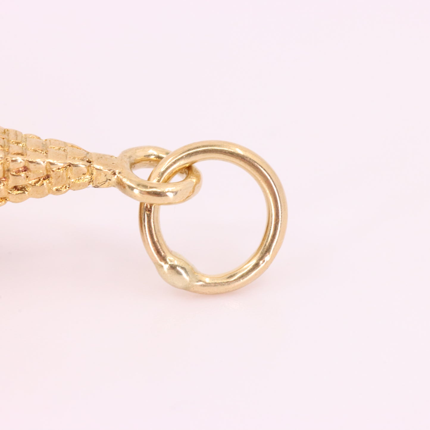 Vintage 9ct Hallmarked Gold Opening Church Wedding Charm Marriage Pendant Gift