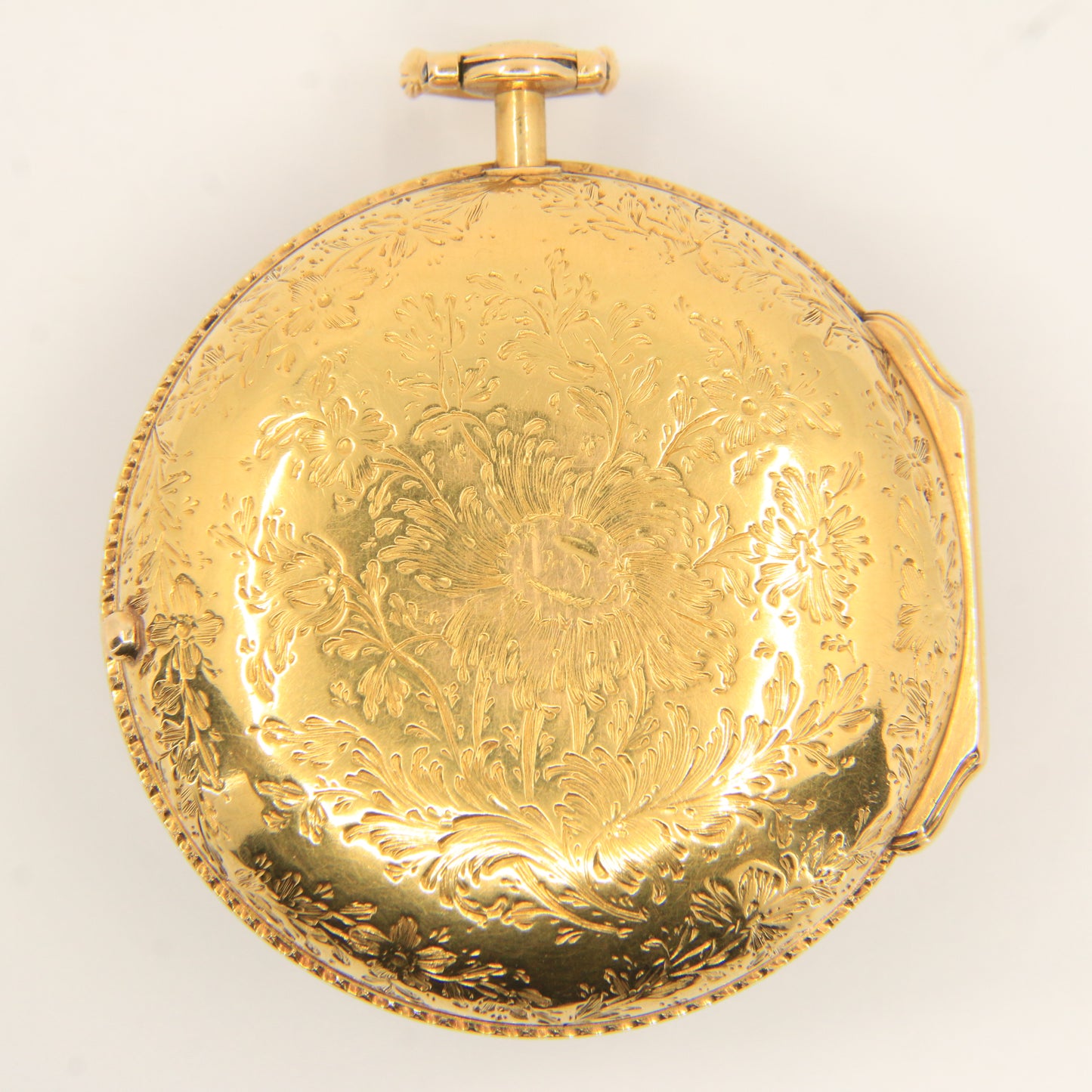 Antique 22ct Gold Verge Pocket Watch William Story London 1768 Skeletonized