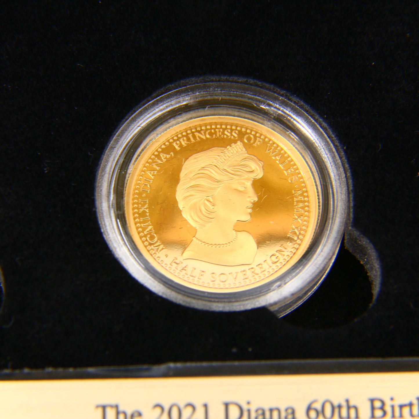 2021 Diana 60th Birthday Gold Sovereign DELUXE set Ltd Ed 164/199 Struck On Day