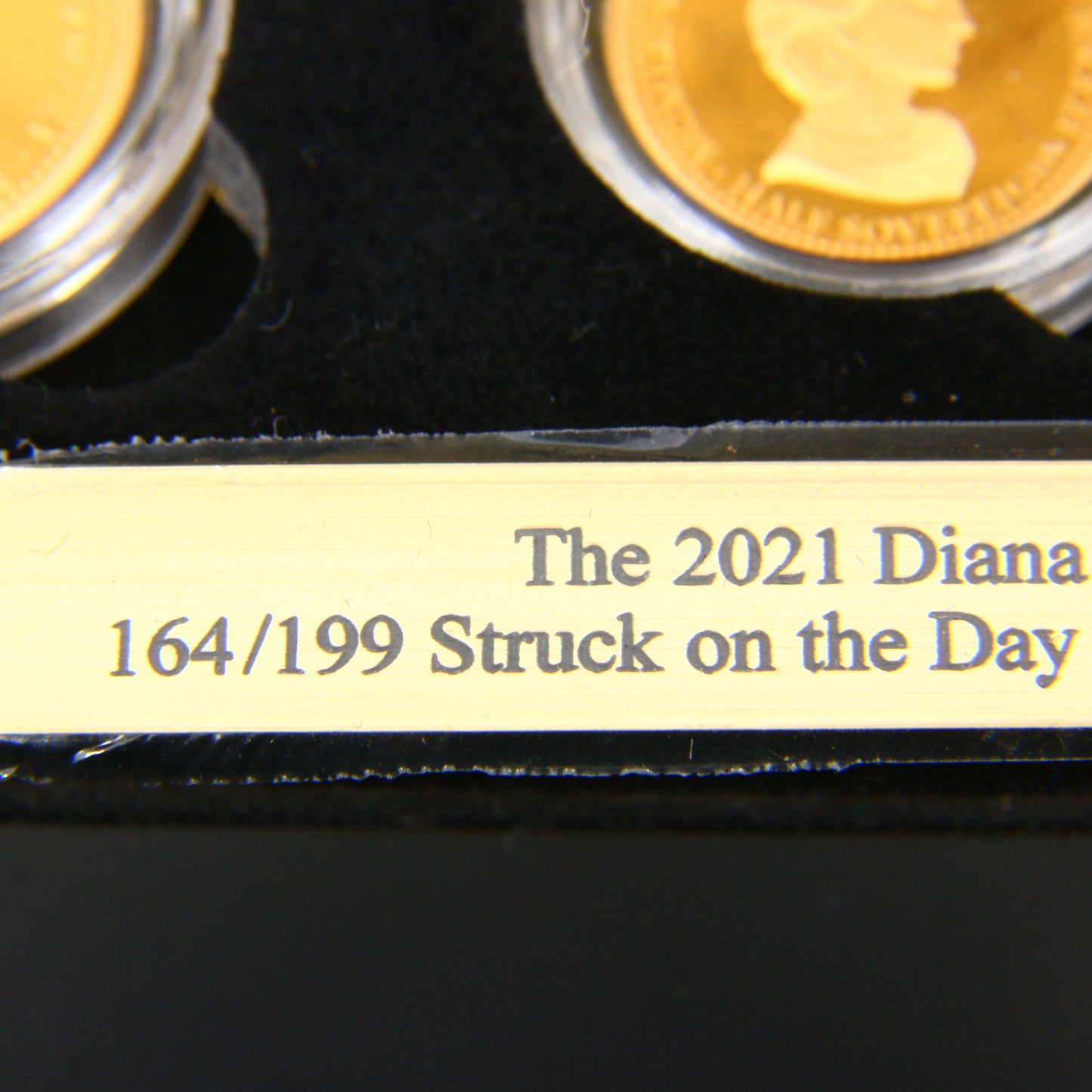 2021 Diana 60th Birthday Gold Sovereign DELUXE set Ltd Ed 164/199 Struck On Day