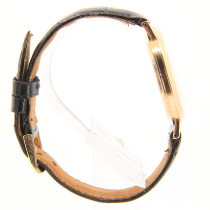 Vintage 18ct Gold Longines Cal 490 Wristwatch With Small Seconds