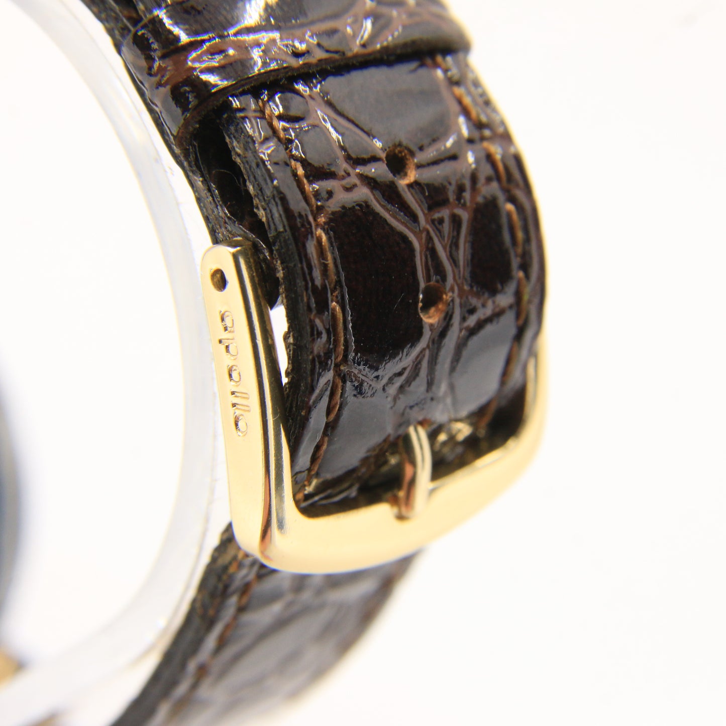 Vintage Alpina Cal 598 Stainless Steel Wristwatch With Small Seconds circa 1950s