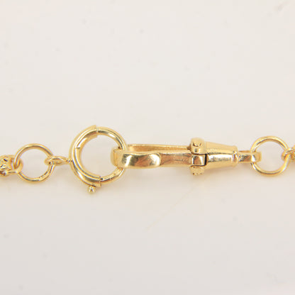 Antique 18ct Hallmarked Gold Pocket Watch Albert Chain 14 Inch Yellow Gold Gift