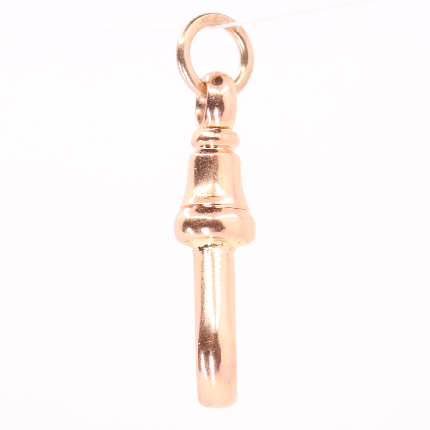 Antique 9ct Rose Gold Albert Dog Clip Clasp Charm Holder Jewellery Finding
