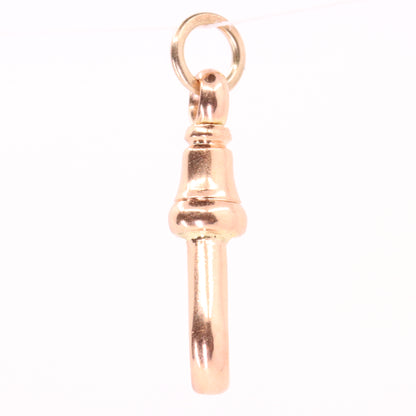 Antique 9ct Rose Gold Albert Dog Clip Clasp Charm Holder Jewellery Finding