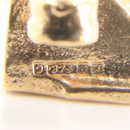 Vintage 9ct Hallmarked Gold Rotary Telephone Charm Pendant Retro Landline