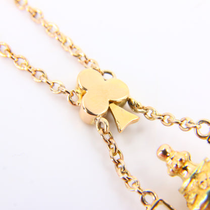 Antique 18k Victorian Albertina Pocket Watch Chain Fob Hanging Urn Yellow Gold Watch Guard Chain