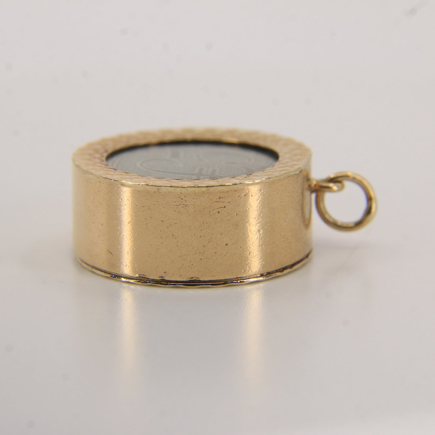 Vintage 9ct Hallmarked Gold £5 Pound Charm Pendant Currency Note Lucky Gift