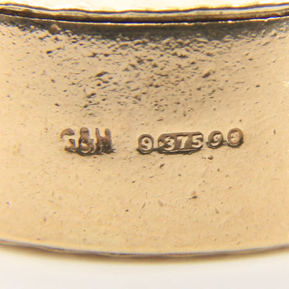 Vintage 9ct Hallmarked Gold £5 Pound Charm Pendant Currency Note Lucky Gift