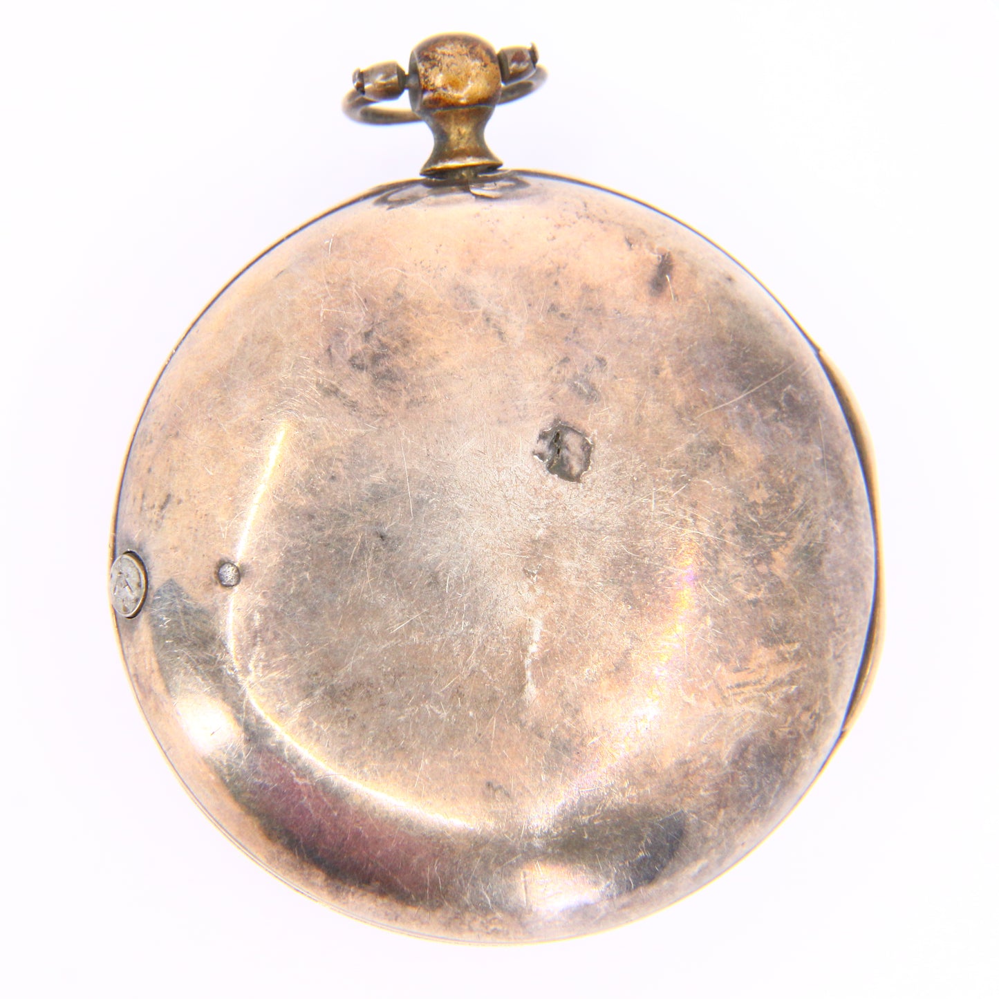 Antique Silver Wm Elliott London 1802 Pair Cased Verge Pocket Watch Running Gift