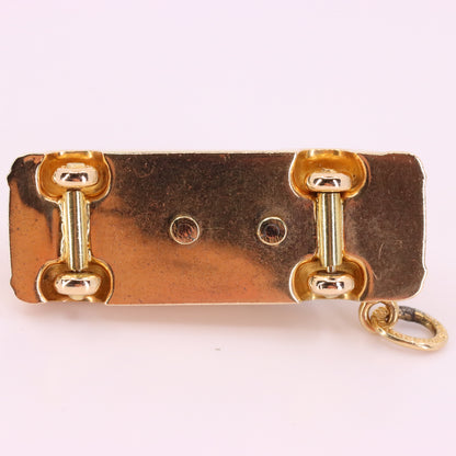 Vintage 14ct Yellow Gold Mercedes-Benz W111 W112 Fintail Saloon Car Charm Pendant