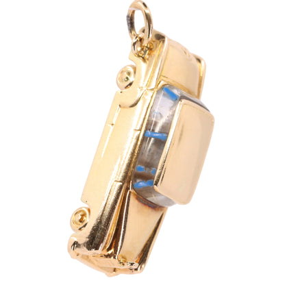 Vintage 14ct Yellow Gold Mercedes-Benz W111 W112 Fintail Saloon Car Charm Pendant
