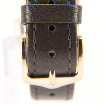 Vintage 9ct Gold Omega Wristwatch With Cal 620 Movement & Leather Strap