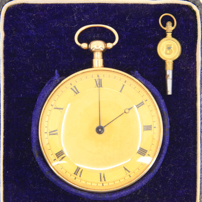 Antique 18ct Gold Lepine Quarter Repeater Pocket Watch, Paris Key Wind c1800