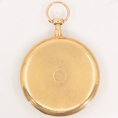 Antique 18ct Gold Quarter Repeater Continental Pocket Watch circa 1800