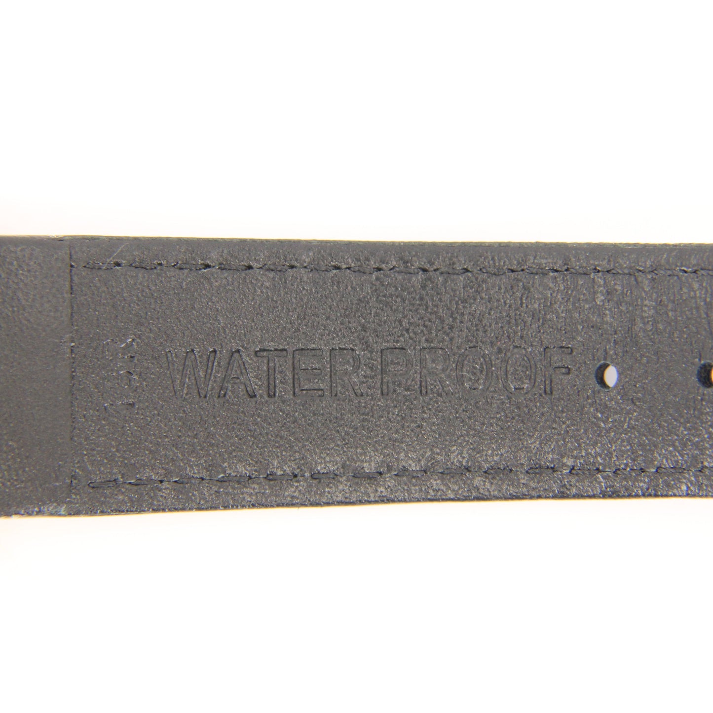 Vintage 18ct Jaeger LeCoultre Yellow Gold Quartz Chronograph Watch Leather Strap