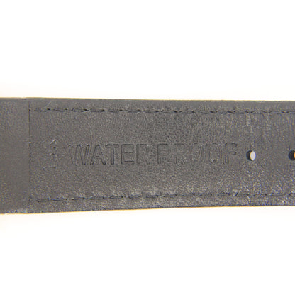 Vintage 18ct Jaeger LeCoultre Yellow Gold Quartz Chronograph Watch Leather Strap