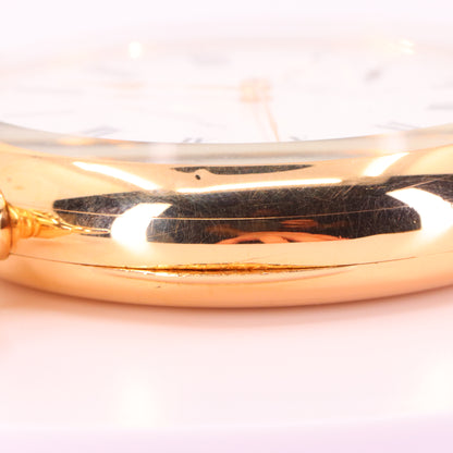 Antique 18ct Gold Patek Philippe Genève Chronometro Gondolo Pocket Watch 55.5mm