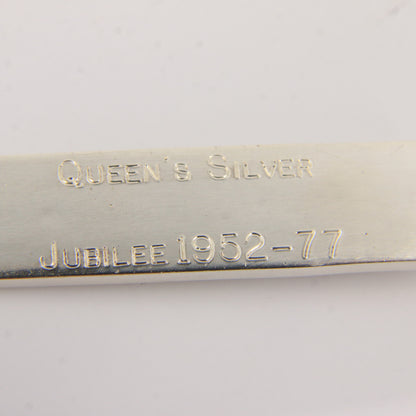 Vintage Sterling Silver Ingot Pendant Hallmarked Sheffield 1977 Jubilee Edition