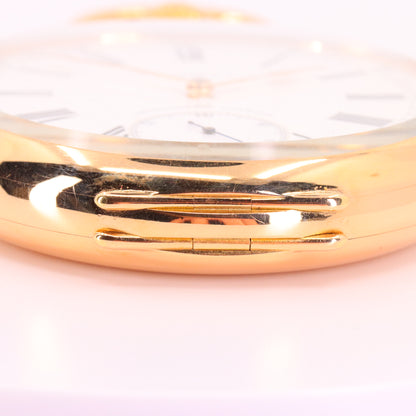 Antique 18ct Gold Patek Philippe Genève Chronometro Gondolo Pocket Watch 55.5mm