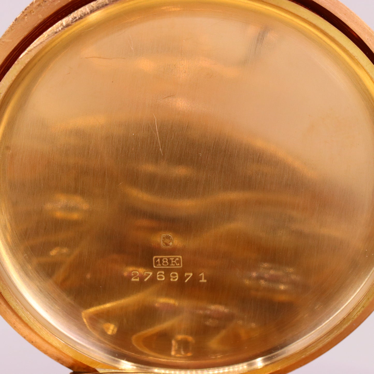 Antique 18ct Gold Patek Philippe Genève Chronometro Gondolo Pocket Watch 55.5mm