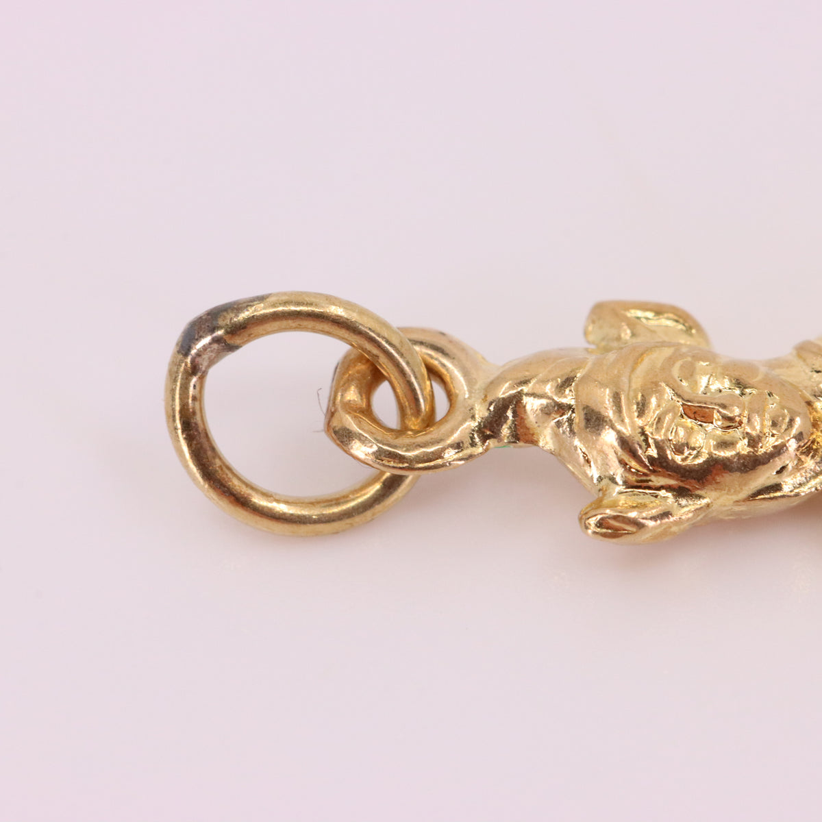 Vintage 9ct Hallmarked Gold Elf Imp Pixie Fairy Fantasy Charm Pendant Gift