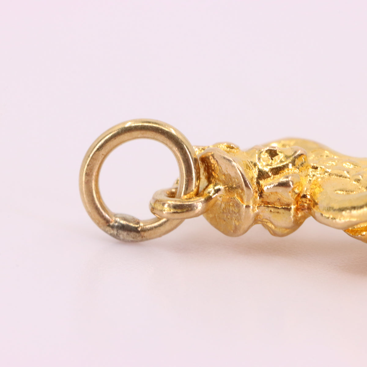 Vintage 9ct Hallmarked Yellow Gold Scottish Highland Dancer Charm Pendant Gift